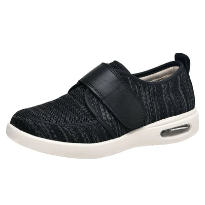 Stretch No-Tie Wide Shoes Adjustable Closure