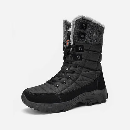 Men's Winter Mid-Calf fur Boots