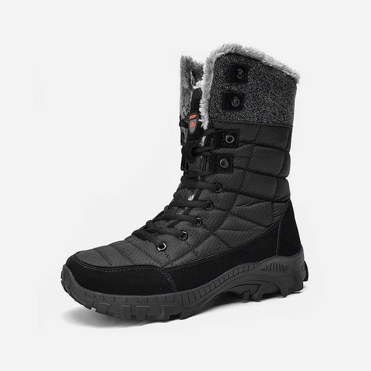 Men's Winter Mid-Calf fur Boots