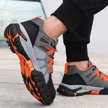 Men’s Black Steel Toe Cap Shoes Ankle Safety Trainers Work Boots