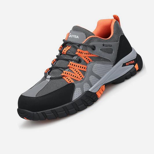 Orthopedic Shoes Men Steel Toe Lace Puncture-Proof Work