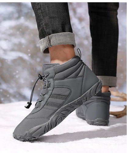 Winter Plush Waterproof and Warm Hiking Boots