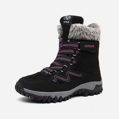 Orthopedic Winter Snow Ankle Boots Warm Fur Arch Support Women Shoes