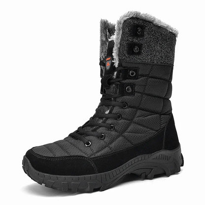 Men's Winter Mid-Calf fur Boots