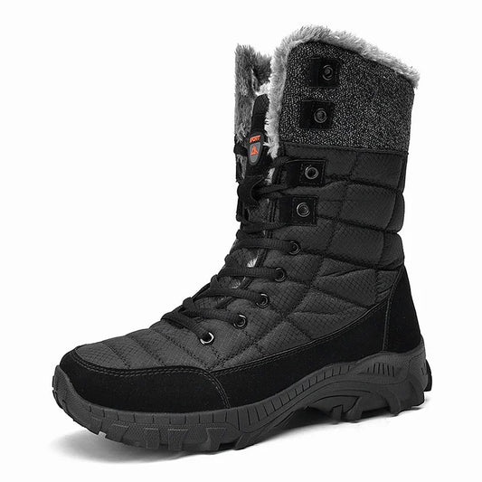 Men's Winter Mid-Calf fur Boots