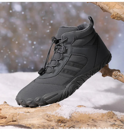 Winter Plush Waterproof and Warm Hiking Boots
