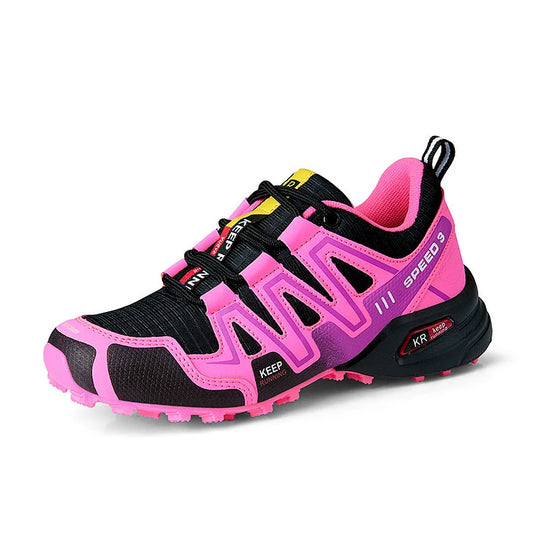 Mountain Shoes Men and Women Hiking Shoes Trail Running Breathable Hiking Shoes Anti-slip Climbing Shoes