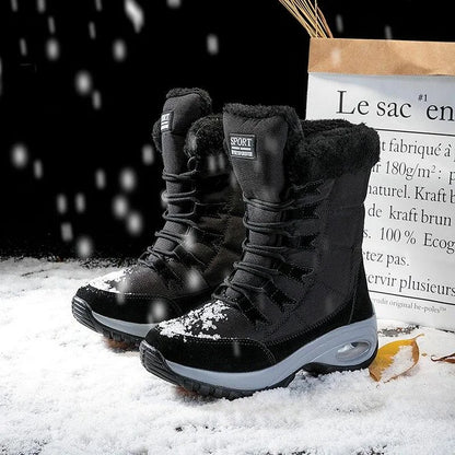 New Winter Women Boots Warm Mid-Calf Snow Boots