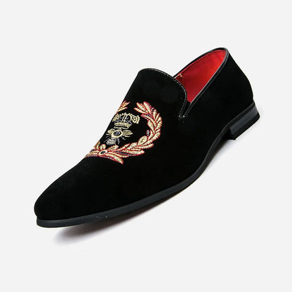 Premium Embroidery Loafers