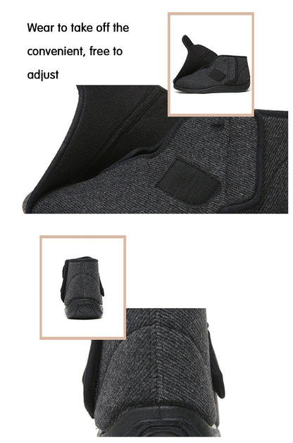 M-ICE GUARD Easy On/Off No-Tie Adjustable Extra Wide Boots