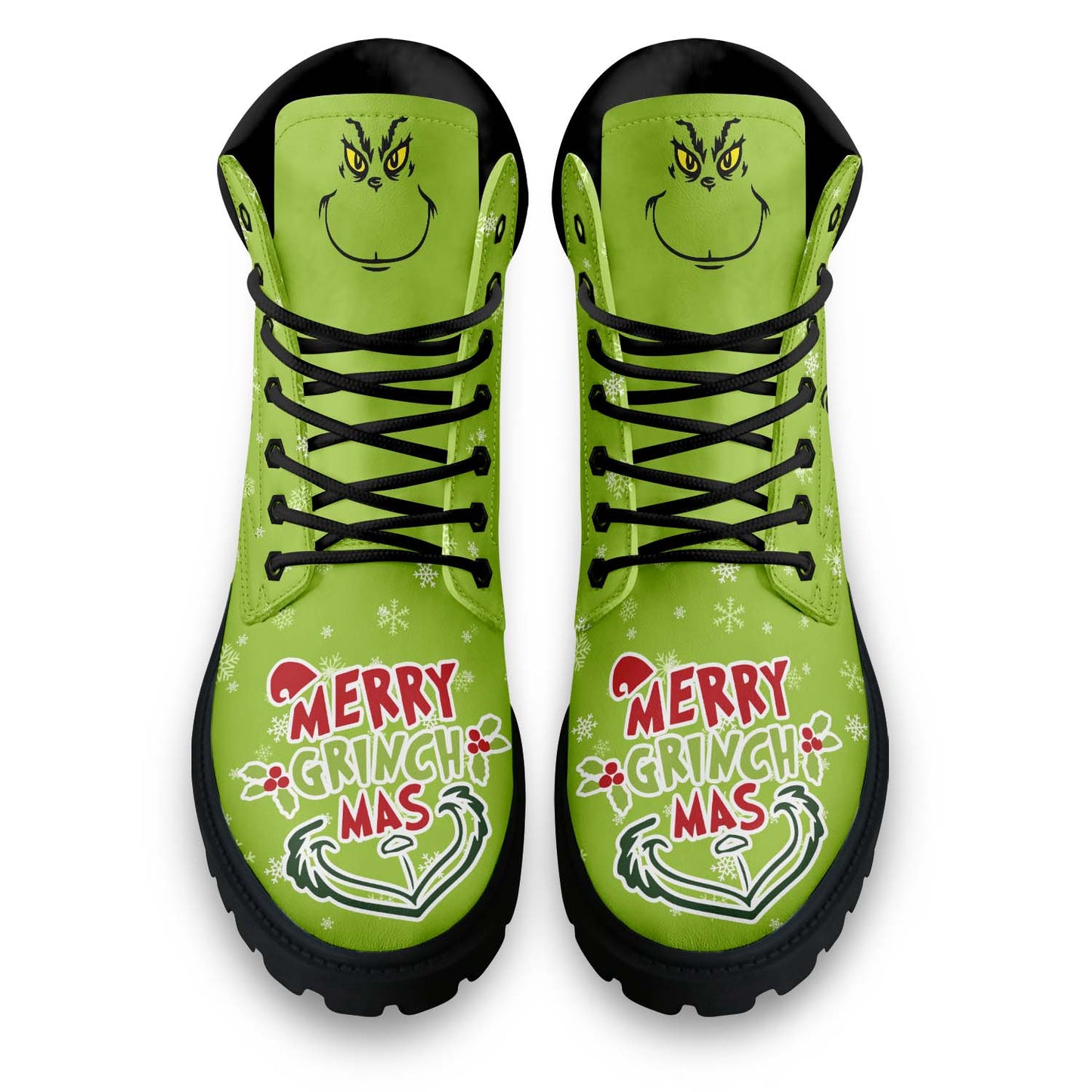 Footwearstorm The Grinch x Christmas Boots Shoes For Men And Women 1
