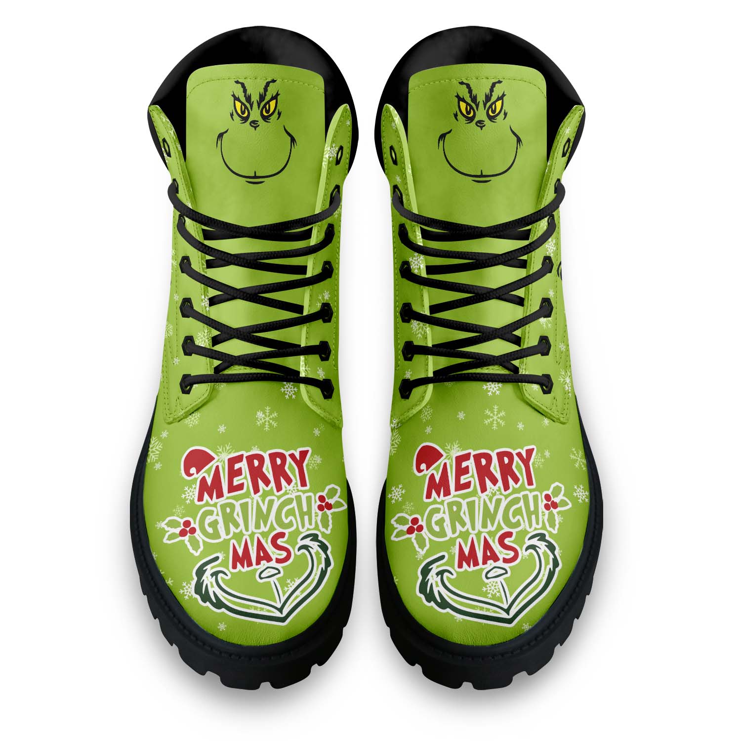 Footwearstorm The Grinch x Christmas Boots Shoes For Men And Women 1