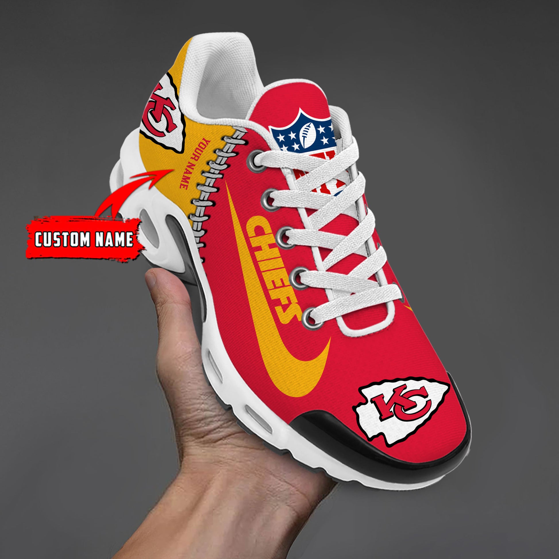 Footwearstorm Kansas City Chiefs TN Shoes Sneakers For Men And Women 2