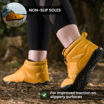 Non-slip & Universal Winter Barefoot Hike Footwear - Yellow