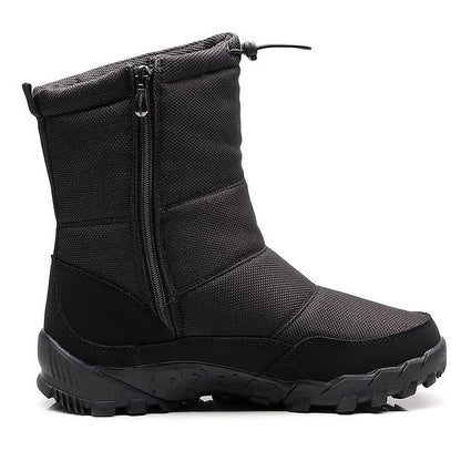 Men's Winter Outdoor Thickened Warm Waterproof Anti-Slip High-Top Snow Boots