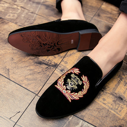 Premium Embroidery Loafers