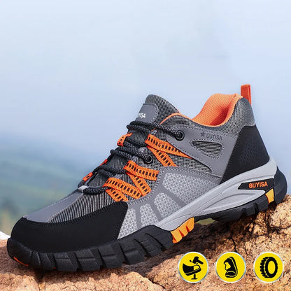 Men’s Black Steel Toe Cap Shoes Ankle Safety Trainers Work Boots