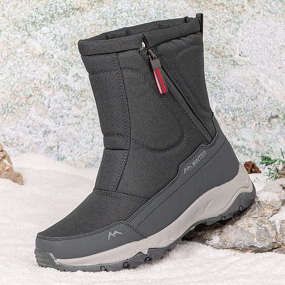 Unisex Winter Boots Side Zipper Snow Boots