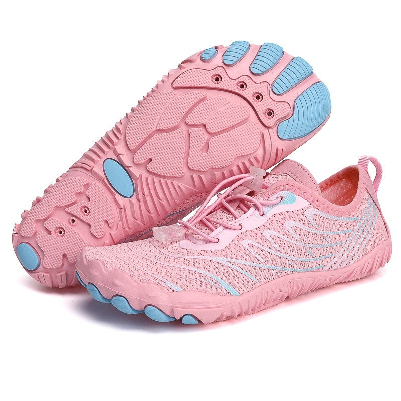 Alpine Pro Healthy &amp; Non-Slip barefoot Orthotic Shoes - Pink