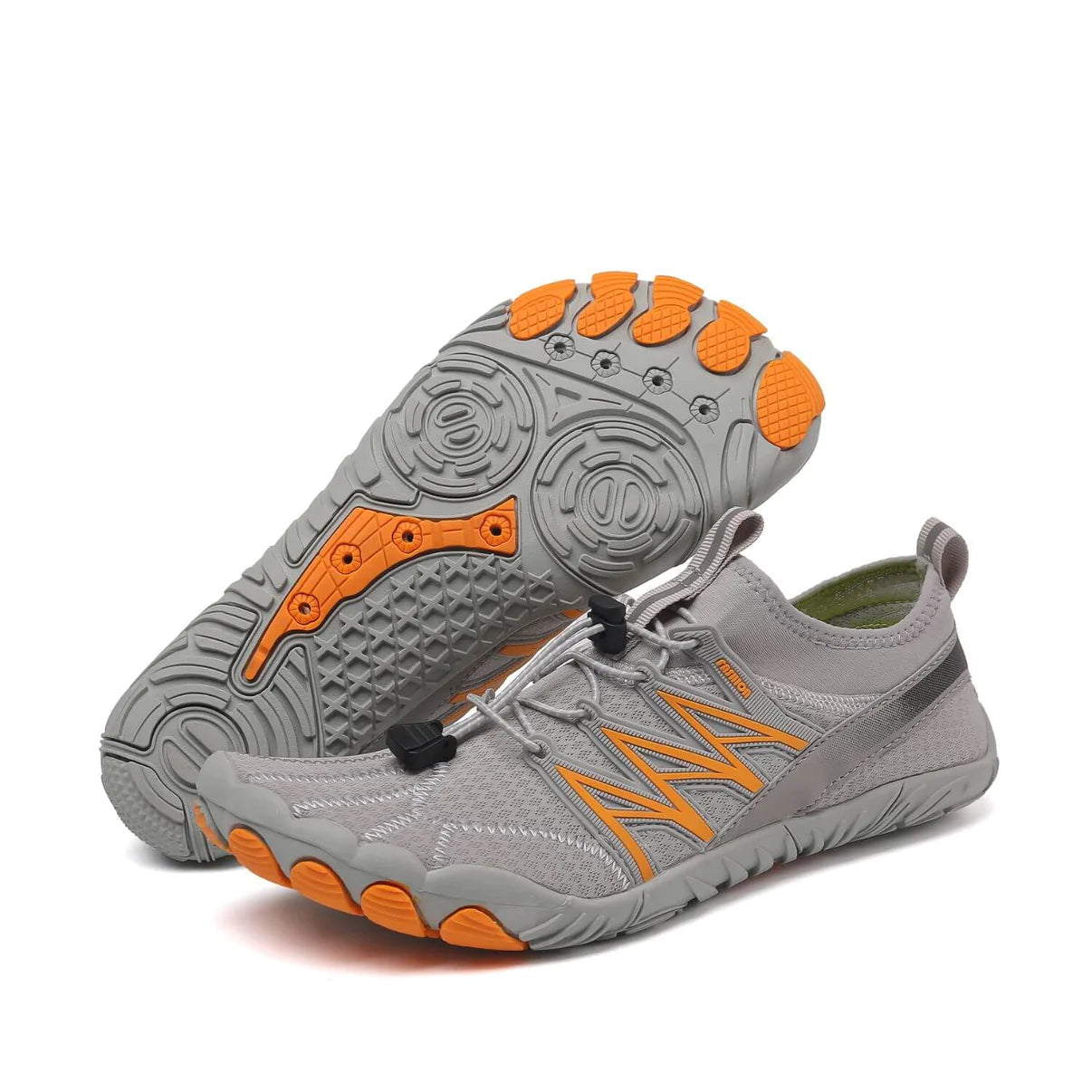 Athlete Pro healthy &amp; comfortable barefoot Orthotic Shoes - Orange Gray