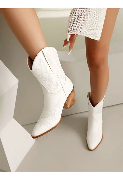 Cowboy Ankle Boots