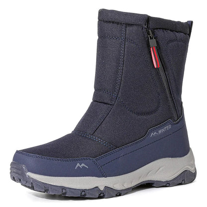 Unisex Winter Boots Side Zipper Snow Boots
