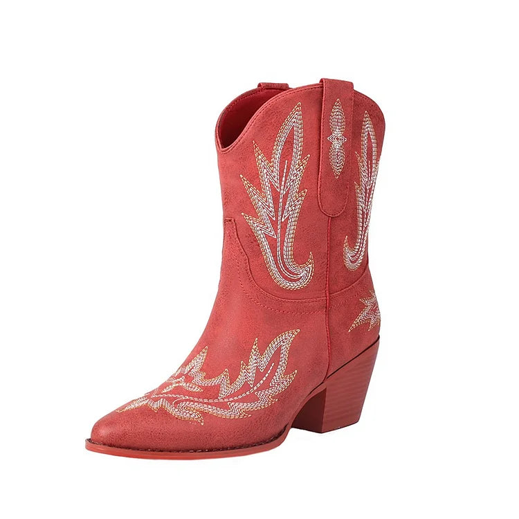 Cowboy Ankle Boots
