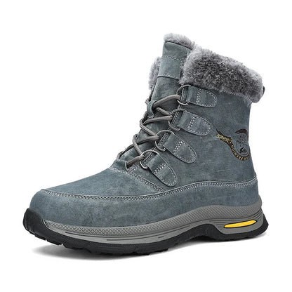 Men's Snow Boots Warm Waterproof Non-slip Hiking Shoes