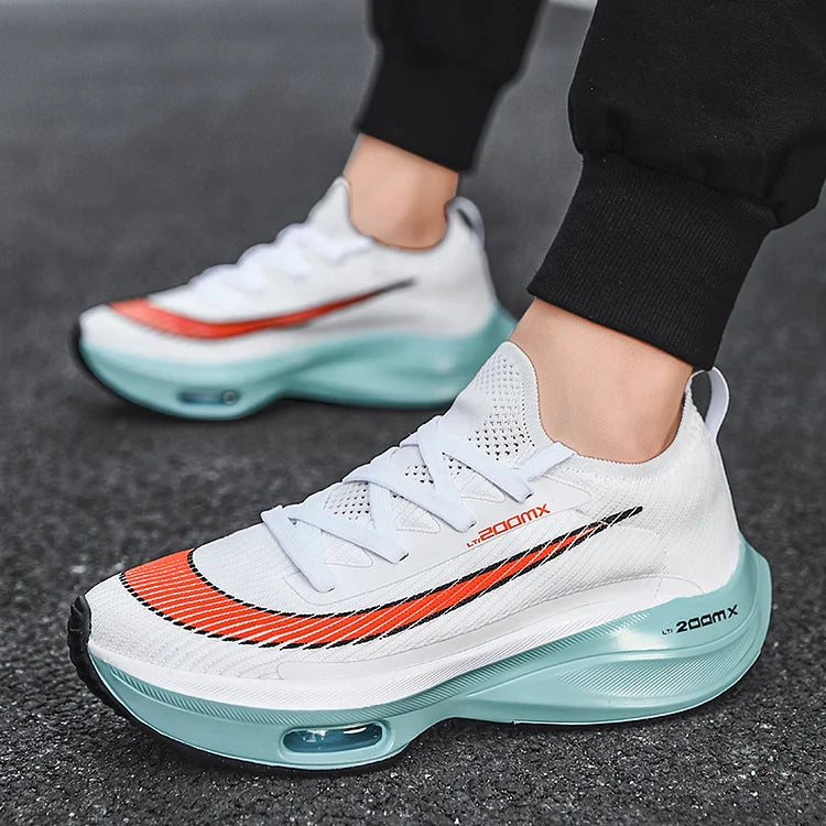 Marathon Cushioned Air Cushion Breathable Shock Absorbing Sneakers