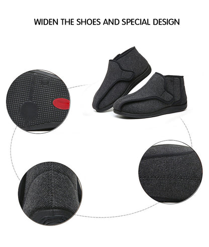 M-ICE GUARD Easy On/Off No-Tie Adjustable Extra Wide Boots