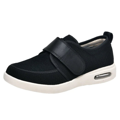 Stretch No-Tie Wide Shoes Adjustable Closure