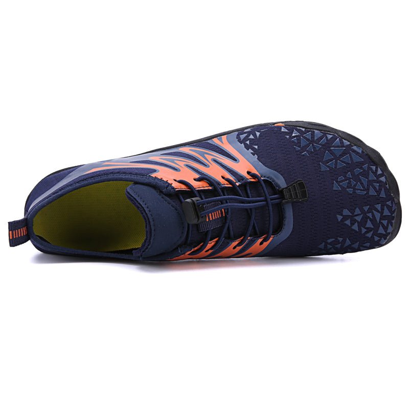 Blue Orange Trail V-Runner Pro - Universal Non-Slip Barefoot Orthotic Shoes