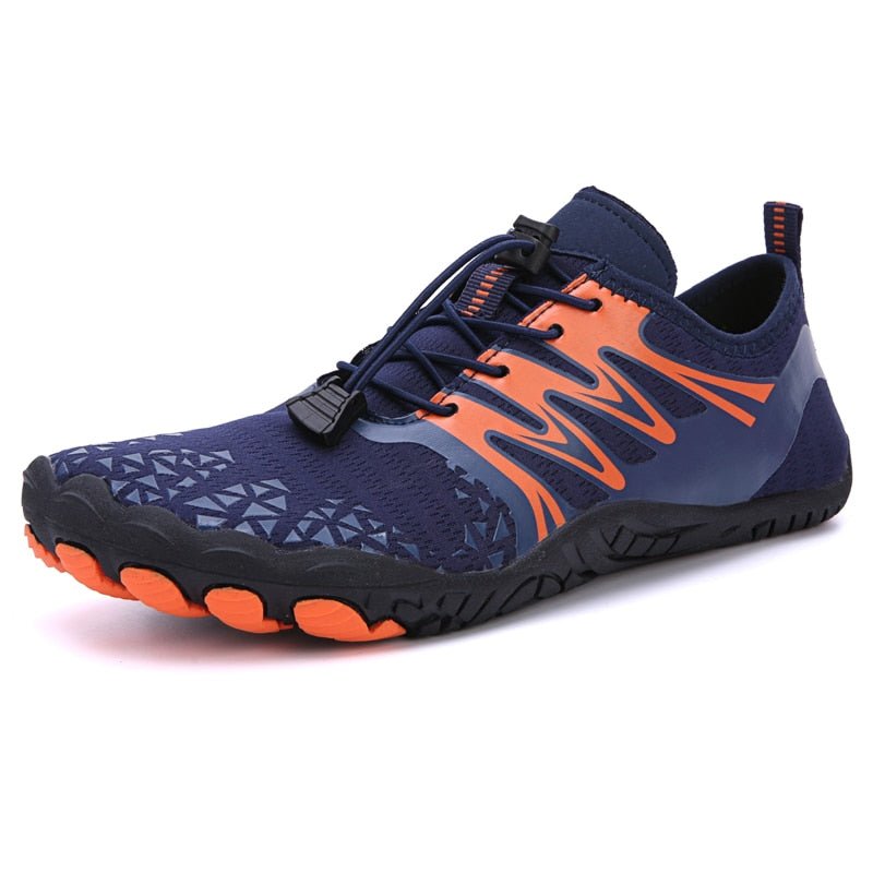 Blue Orange Trail V-Runner Pro - Universal Non-Slip Barefoot Orthotic Shoes