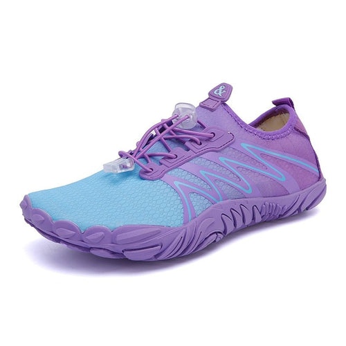 Blue Purple Trail V-Runner Pro - Universal Non-Slip Barefoot Orthotic Shoes