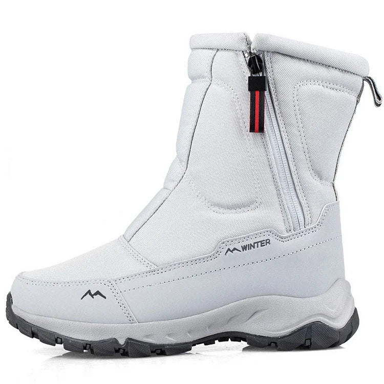 Unisex Winter Boots Side Zipper Snow Boots