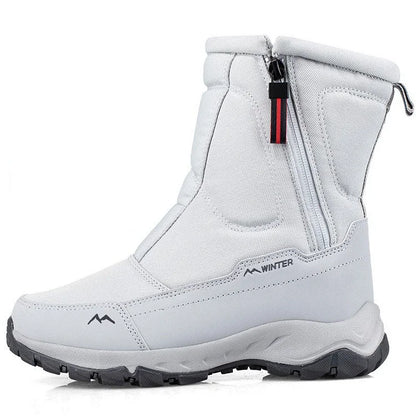 Unisex Winter Boots Side Zipper Snow Boots