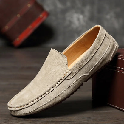 Suede loafer