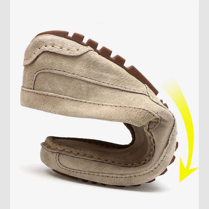 Suede loafer