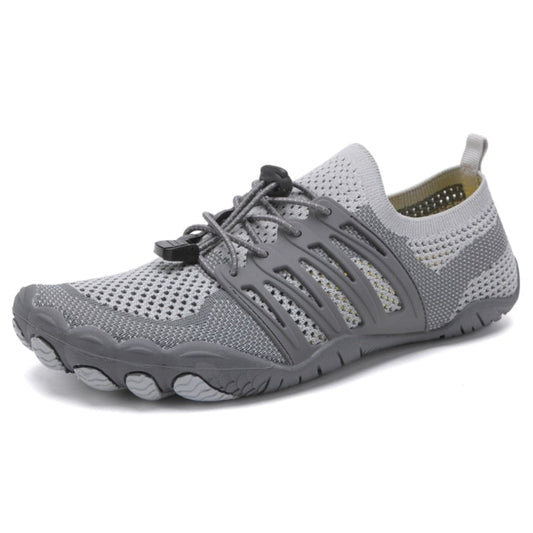 CanyonTrek: Non-Slip All-Environment Barefoot Orthotic Shoes - Gray