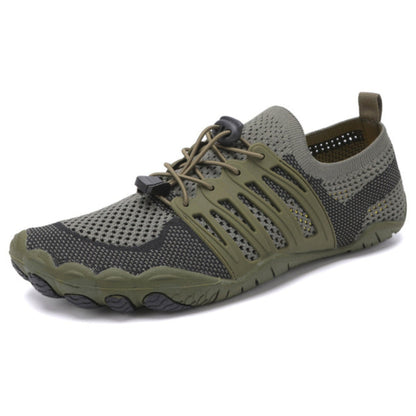 CanyonTrek: Non-Slip All-Environment Barefoot Orthotic Shoes - Green