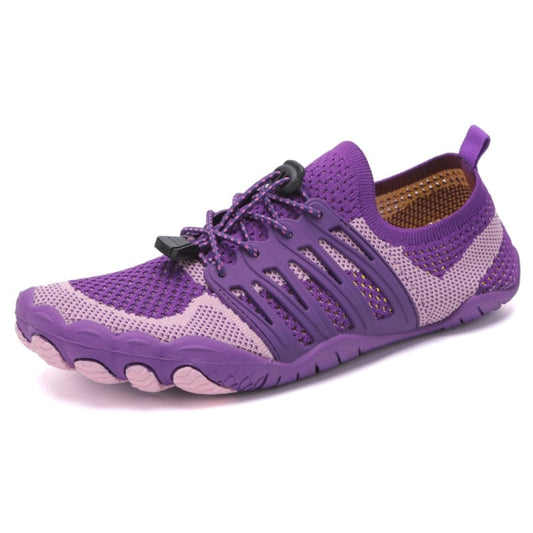 CanyonTrek: Non-Slip All-Environment Barefoot Orthotic Shoes - Purple