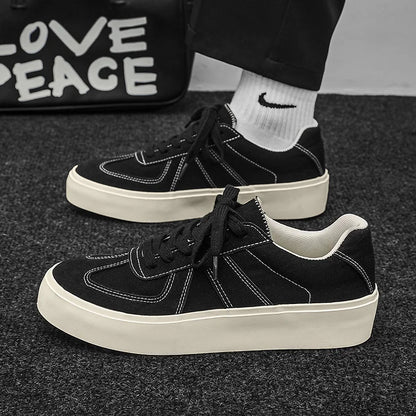 Men German Army Trainers Casual Thick Sole Comfortable Fashionable Sports Shoes