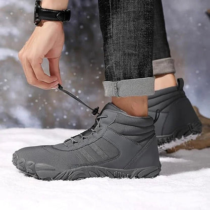 Winter Plush Waterproof and Warm Hiking Boots