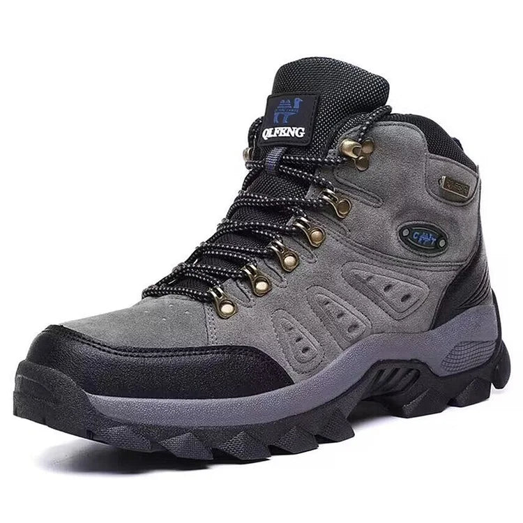 Winter Outdoor Warm Thick-Soled Non-Slip High-Top Hiking Shoes