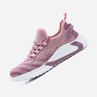 Womens Steel Toe Shoes Lightweight Breathable Puncture - Resistant Flexible Pink