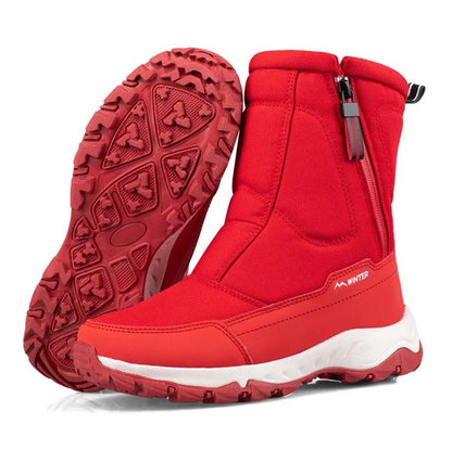 Unisex Winter Boots Side Zipper Snow Boots