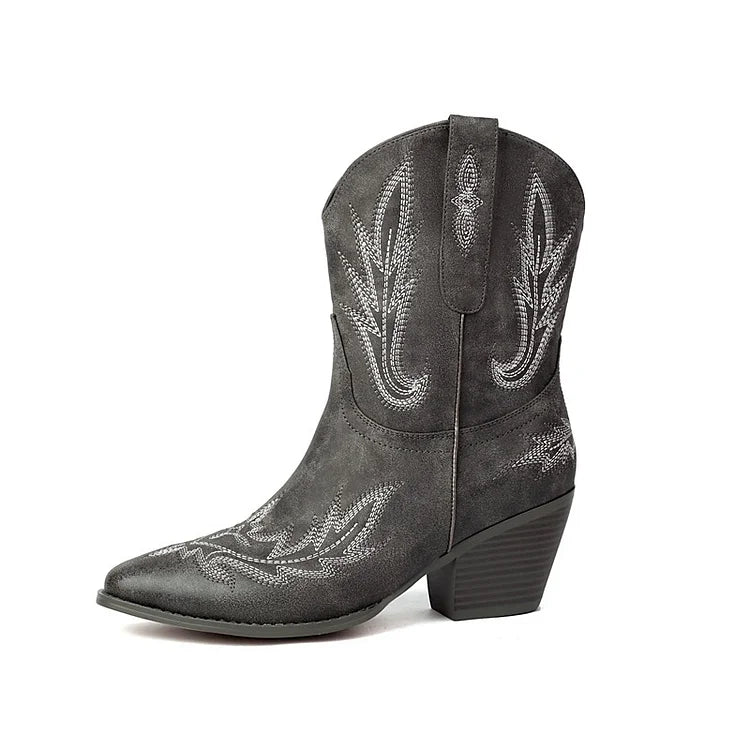 Cowboy Ankle Boots
