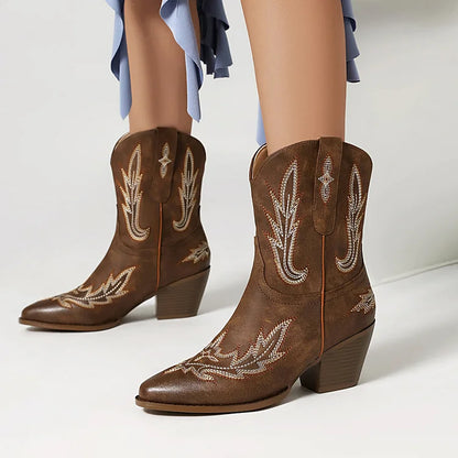 Cowboy Ankle Boots