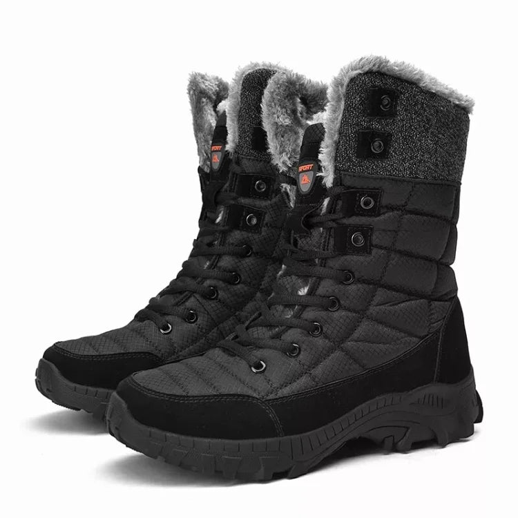 Men's Winter Mid-Calf fur Boots