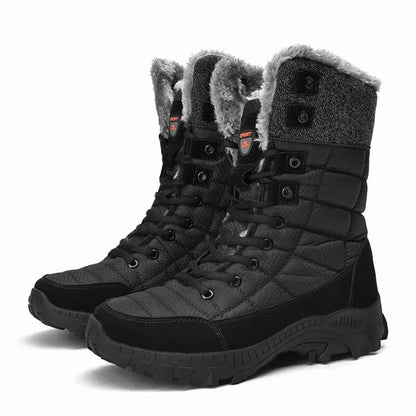 Men's Winter Mid-Calf fur Boots